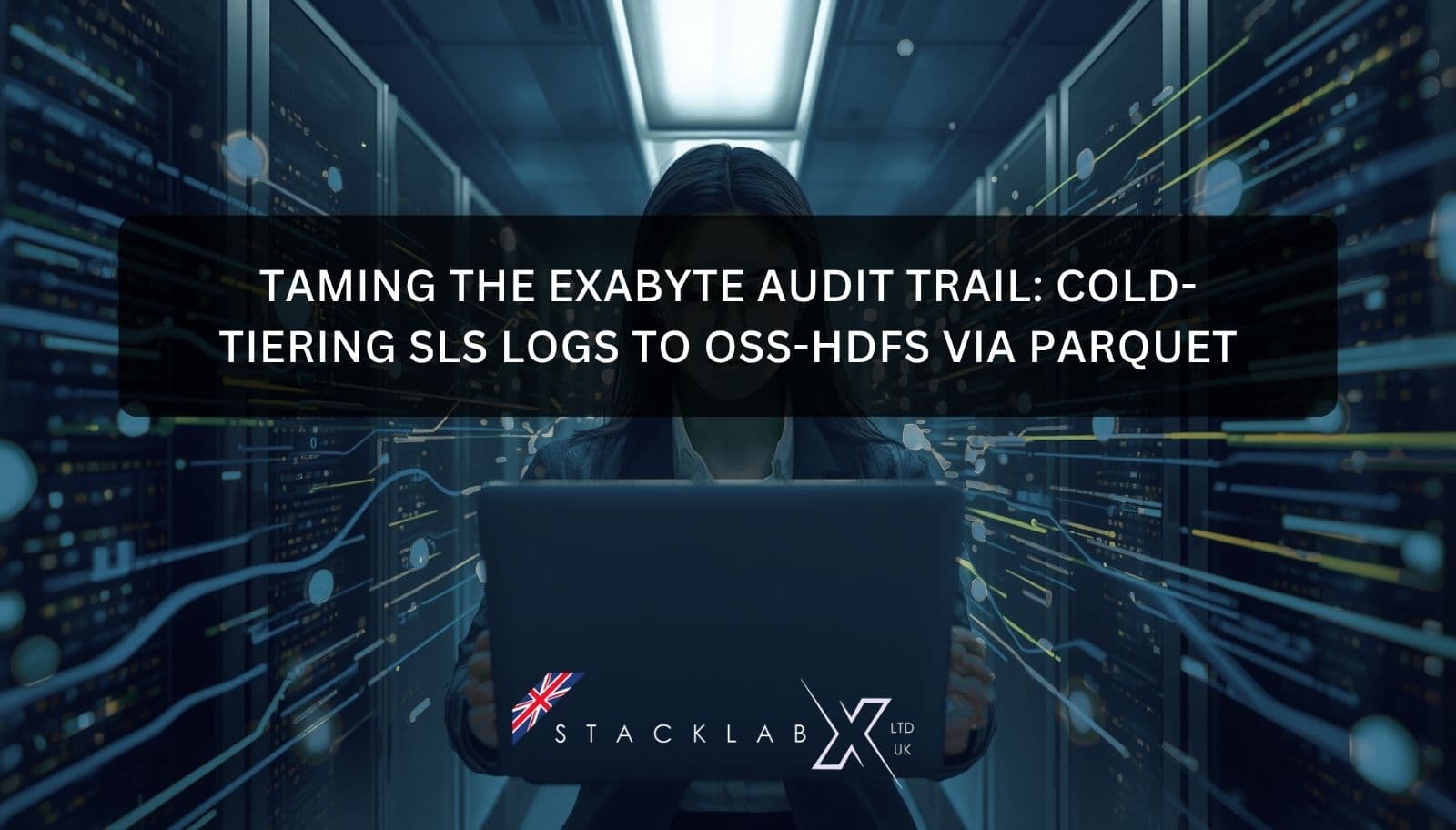 Taming the Exabyte Audit Trail: Cold-Tiering SLS Logs to OSS-HDFS via Parquet