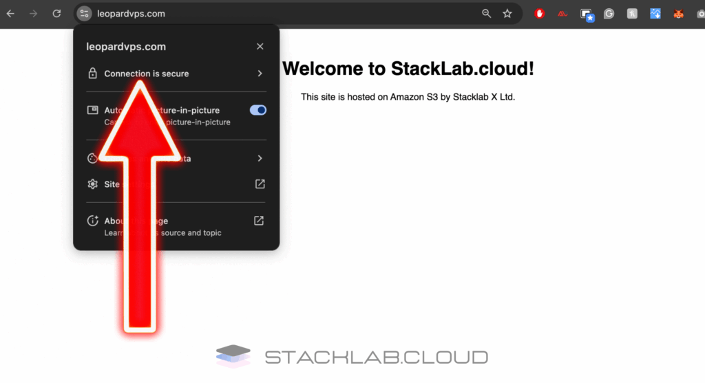 SSL Deployed using cloudfront aws